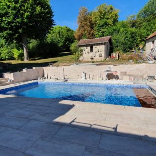 Piscine & Pool House : Travaux en cours